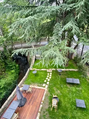 Jardin de l'établissement Le Courancon
