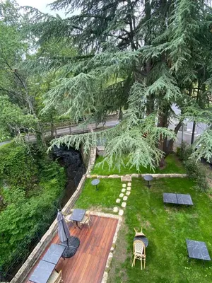 Jardin de l'établissement Le Courancon