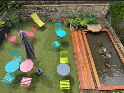 Jardin de l'établissement Le Courancon