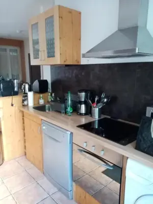 Cuisine ou kitchenette dans l'établissement quereuilh