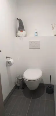 Salle de bains dans l'établissement LE DOMAINE DE LA LOUVE BLANCHE