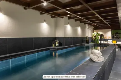 Piscine de l'établissement Hôtel & SPA Le Chêne Vert ou située à proximité