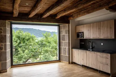 Cuisine ou kitchenette dans l'établissement Chez Mimi - La Petite Maison