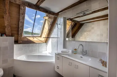 Salle de bains dans l'établissement Chez Mimi - La Petite Maison