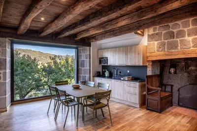 Cuisine ou kitchenette dans l'établissement Chez Mimi - La Petite Maison
