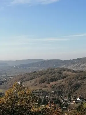 Paysage naturel près de la maison d'hôtes