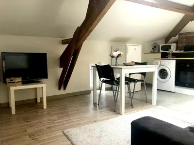 Télévision ou salle de divertissement dans l'établissement L'éden Quercynois