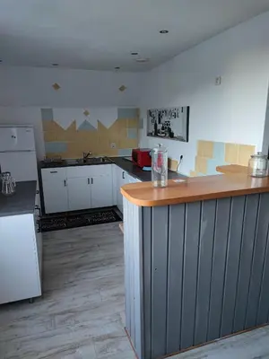 Cuisine ou kitchenette dans l'établissement Grand Duplex, 6 personnes