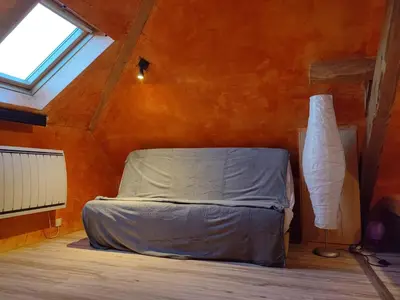 Coin salon dans l'établissement Grand Duplex, 6 personnes