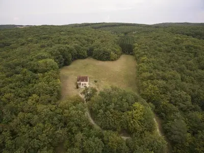 Paysage naturel près de la maison de vacances