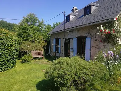 Jardin de l'établissement La Petite Maison Pont Blanchard,