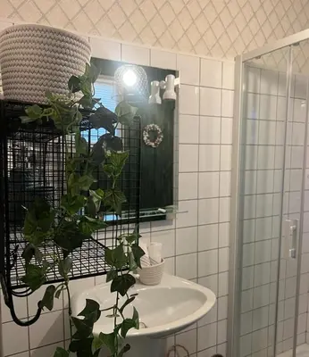 Salle de bains dans l'établissement Chambre d'hôtes indépendante à la campagne