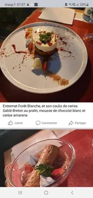 Nourriture dans l'hôtel ou à proximité