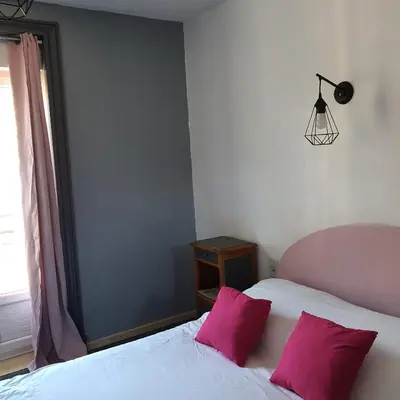 Un ou plusieurs lits dans un hébergement de l'établissement Grand Hotel de la Vallée