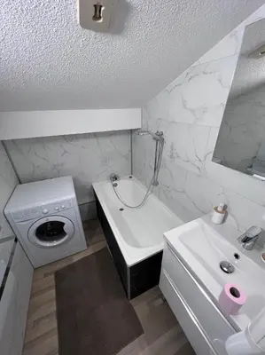 Salle de bains dans l'établissement les cristallines
