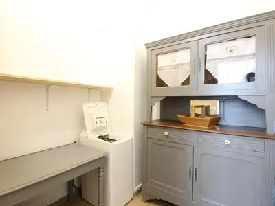 Cuisine ou kitchenette dans l'établissement Appartement T2 bis cosy avec Wi-Fi, 100m du centre, 6 pers., cave ski & vélos - FR-1-608-214