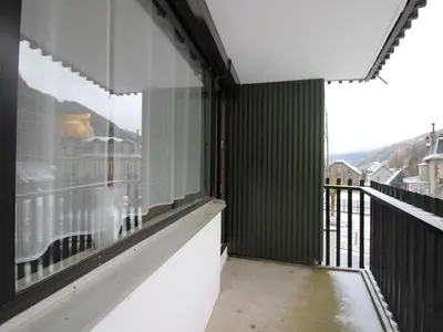 Vue générale sur la montagne ou vue sur la montagne depuis l'appartement
