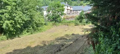Jardin de l'établissement Au coeur du Volcantal