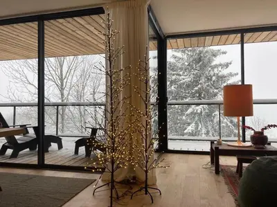 Plan de l'établissement L'Avancée Chalet contemporain au coeur du Sancy AUVERGNE