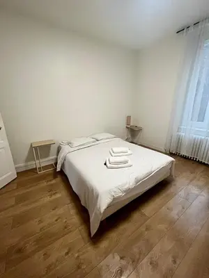 Un ou plusieurs lits dans un hébergement de l'établissement Appartement T2 proche gare - DABNB