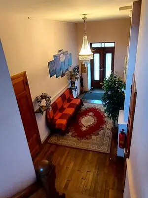 Coin salon dans l'établissement Gîte Le Valette
