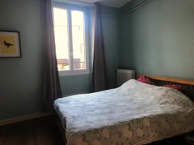 Un ou plusieurs lits dans un hébergement de l'établissement Charming one bedroom apartment in Brive center