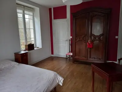 Un ou plusieurs lits dans un hébergement de l'établissement Chambres d'hôtes La Babinerie