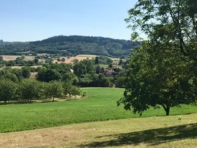 Paysage naturel près de la maison de vacances
