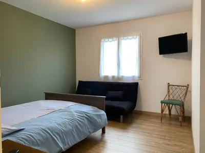 Un ou plusieurs lits dans un hébergement de l'établissement Maison de Campagne