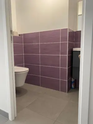 Salle de bains dans l'établissement Maison de Campagne