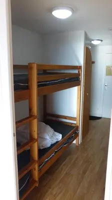 Un ou plusieurs lits dans un hébergement de l'établissement Grand studio 6 pers. Super Besse, Résidence ***