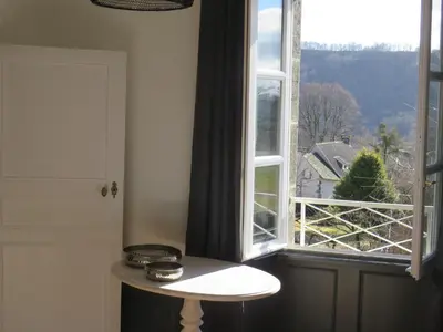 Vue générale sur la montagne ou vue sur la montagne depuis le B&B/chambre d'hôtes