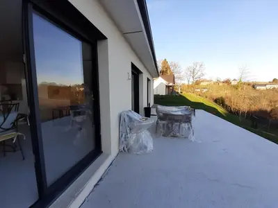 Balcon ou terrasse dans l'établissement La grande Maison