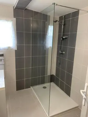 Salle de bains dans l'établissement A la croisée des chemins