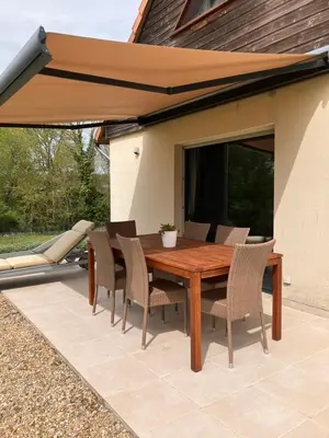 Terrasse ou espace extérieur de l'établissement Le Lac Bleu huis 17