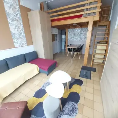 Studio 2 à 4 personnes avec garage privé