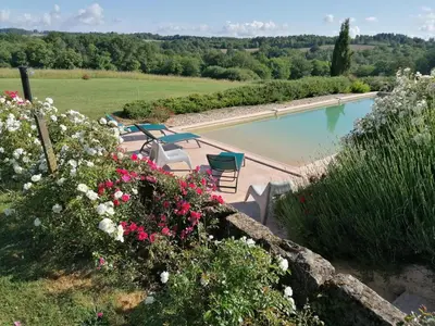 Paysage naturel près de la maison de vacances