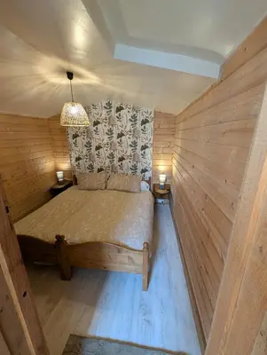 Un ou plusieurs lits dans un hébergement de l'établissement Gîte au calme, nature et confort Creuse