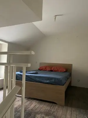 Un ou plusieurs lits dans un hébergement de l'établissement Appartement calme centre ville historique