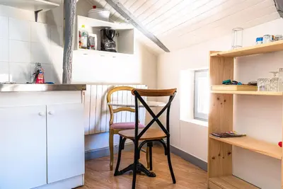 Cuisine ou kitchenette dans l'établissement Studio 27 - 4eme etage