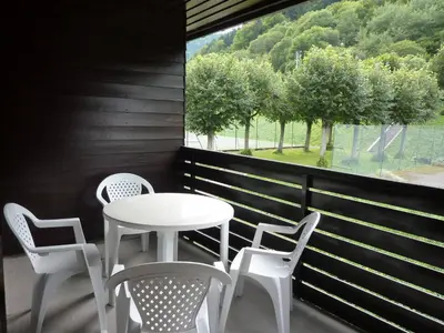 Plan de l'établissement T2 avec Balcon et Parking Privatif au Mont-Dore - FR-1-608-212