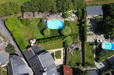 Vue panoramique sur l'établissement Charming and comfortable house