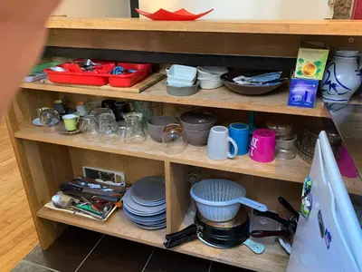 Cuisine ou kitchenette dans l'établissement Studio 27 - 2eme etage