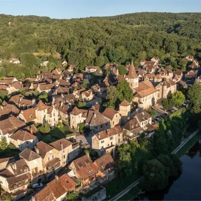 Paysage naturel près de la maison de vacances