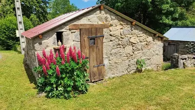 Jardin de l'établissement La maison du Mas Rando