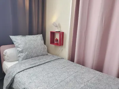 Un ou plusieurs lits dans un hébergement de l'établissement Bel appartement spacieux 44m² à SUPER BESSE pour 6 personnes