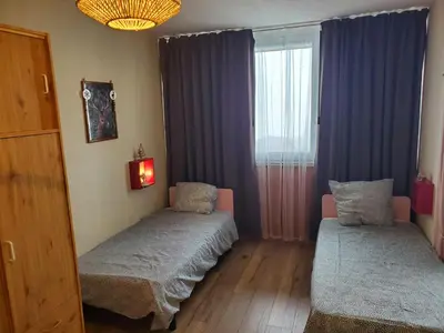 Un ou plusieurs lits dans un hébergement de l'établissement Bel appartement spacieux 44m² à SUPER BESSE pour 6 personnes