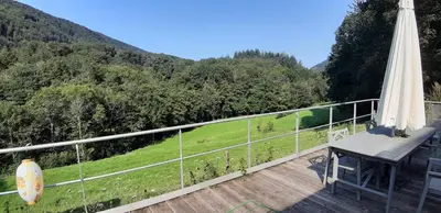 Paysage naturel près de la maison de vacances