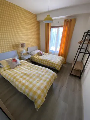 Un ou plusieurs lits dans un hébergement de l'établissement Maison de Montgibaud