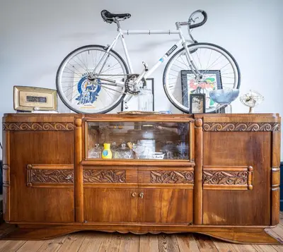 Vélo sur le terrain de l'établissement LA BICICLETA RAVITO ou dans les environs